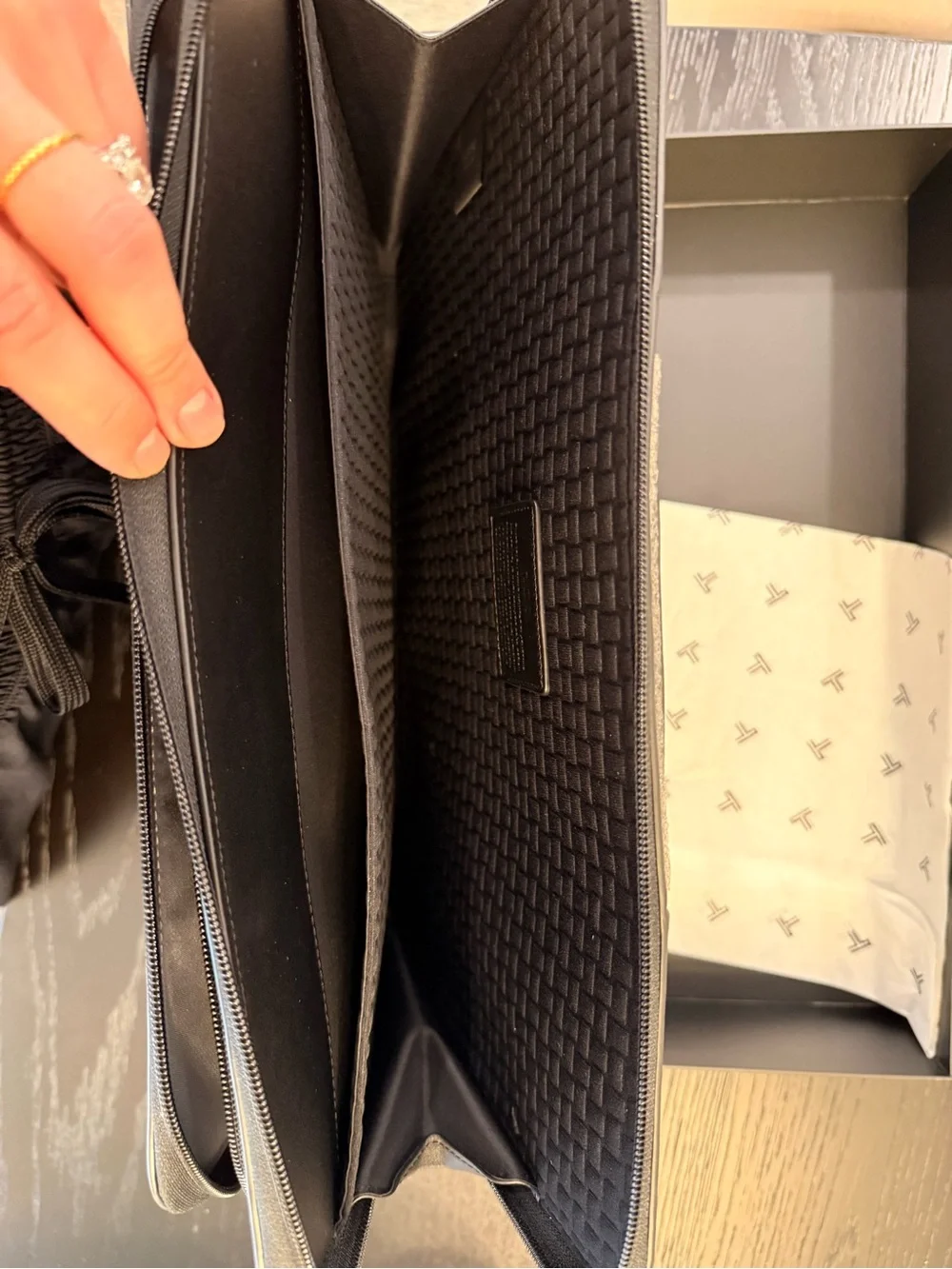 Tumi Nassau Laptop Portfolio- brand new with tags